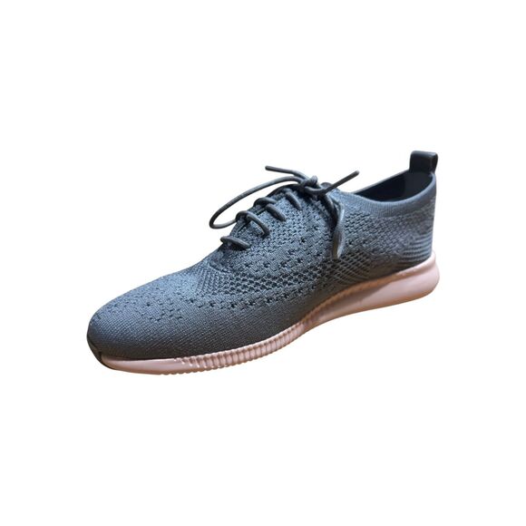 Cole Haan Grand Stichlight Wingtip Oxfords Grey Men’s Size 6B - Picture 5 of 9